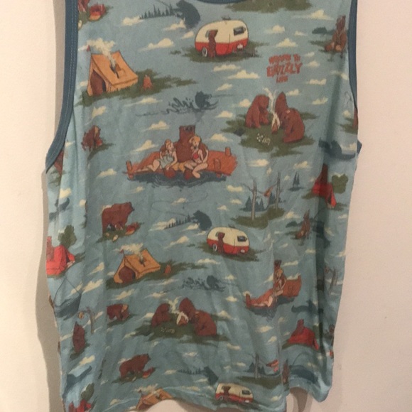 Welcome to Grizzly Lake soft ultra soft undershirt/tank top - Picture 4 of 4